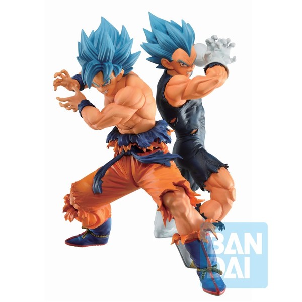 Dragon Ball Super Broly - Son Goku SSGSS & Vegeta SSGSS - Ichiban Kuji Dragon Ball VS Omnibus Super - Masterlise - A Prize (Bandai Spirits), Franchise: Dragon Ball Super Broly, Brand: Bandai Spirits, Release Date: 31. Dec 2021, Type: Prize, Nippon Figures