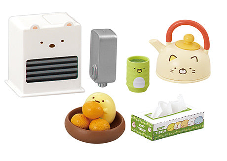 Sumikko Gurashi - Cozy Home Weather - Re-ment - Blind Box, San-X franchise, Re-ment brand, Released on 4th September 2017, Blind Boxes type, Box Dimensions: 11.5cm (Height) x 7cm (Width) x 4cm (Depth), Made of PVC and ABS materials, 8 types available, Store Name: Nippon Figures