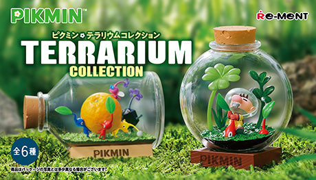 Pikmin - Terrarium Collection - Re-ment - Blind Box, Franchise: Pikmin, Brand: Re-ment, Release Date: 6th November 2023, Type: Blind Boxes, Box Dimensions: 80mm (Height) x 140mm (Width) x 80mm (Depth), Material: PVC, ABS, Number of types: 6 types, Store Name: Nippon Figures