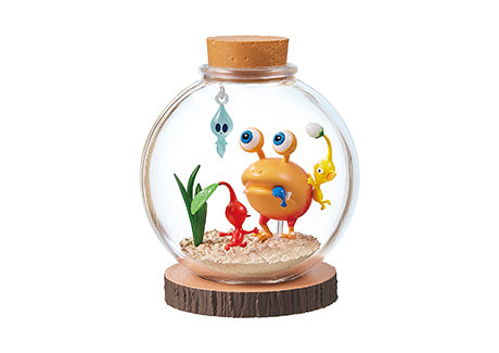 Pikmin - Terrarium Collection - Re-ment - Blind Box, Franchise: Pikmin, Brand: Re-ment, Release Date: 6th November 2023, Type: Blind Boxes, Box Dimensions: 80mm (Height) x 140mm (Width) x 80mm (Depth), Material: PVC, ABS, Number of types: 6 types, Store Name: Nippon Figures