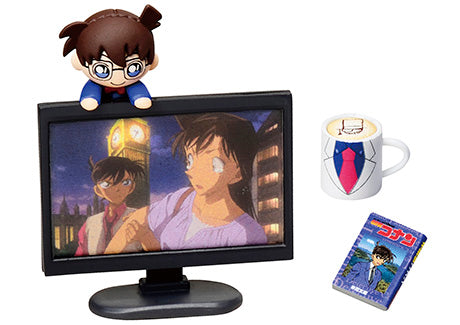Detective Conan - Conan Room - Re-ment - Blind Box, Franchise: Detective Conan, Brand: Re-ment, Release Date: 3rd August 2020, Type: Blind Boxes, Box Dimensions: 11.5 (height) x 7 (width) x 4 (depth) cm, Material: PVC, ABS, Number of types: 8 types, Store Name: Nippon Figures