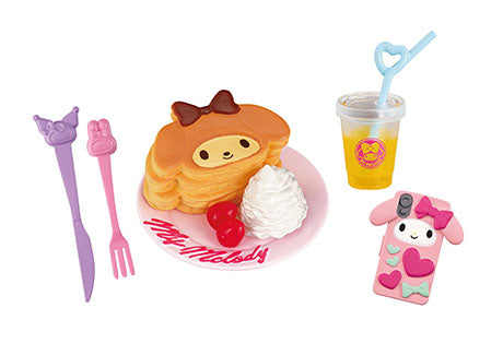 Sanrio - My Melody♡Kuromi Tokimeki Diner - Re-ment - Blind Box, Franchise: Sanrio, Brand: Re-ment, Release Date: 26th September 2022, Type: Blind Boxes, Box Dimensions: 11.5cm (Height) x 7cm (Width) x 5cm (Depth), Material: PVC, ABS, Number of types: 8 types, Store Name: Nippon Figures