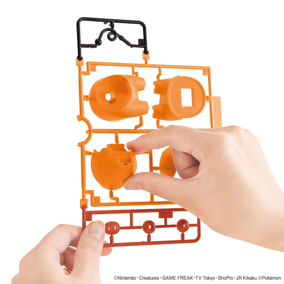 Pokémon - Tepig - Pokémon Model Kit Quick!! Collection No. 14 (Bandai), Easy assembly without tools, 82mm in total length, colorful finish, touch gate system, includes 1 sheet of stickers, Franchise: Pokémon, Brand: Bandai, Release Date: 2023-05-20, Type: Model Kit, Nippon Figures