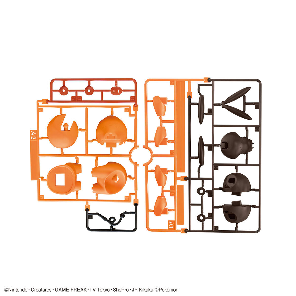 Pokémon - Tepig - Pokémon Model Kit Quick!! Collection No. 14 (Bandai), Easy assembly without tools, 82mm in total length, colorful finish, touch gate system, includes 1 sheet of stickers, Franchise: Pokémon, Brand: Bandai, Release Date: 2023-05-20, Type: Model Kit, Nippon Figures