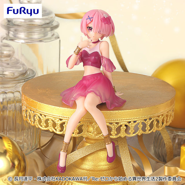 Re:Zero ~Starting Life in Another World~ - Ram - Noodle Stopper Figure ~Twinkle Party Another Color Ver.~ (FuRyu)