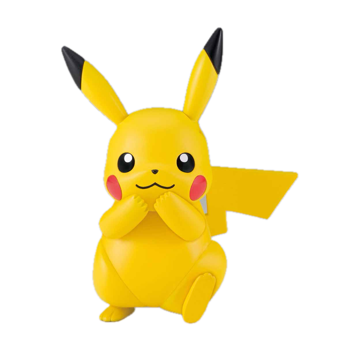 Pokémon - Pikachu - Pokémon Model Kit Collection No.41 (Bandai), Highly poseable Pikachu model kit with improved articulation and two facial expressions, Nippon Figures