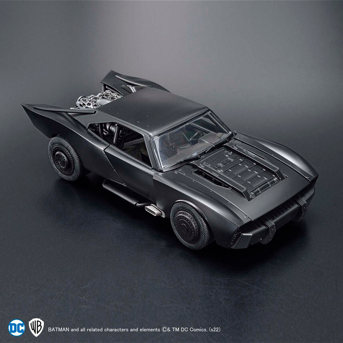 Batman - 1/35 Scale Batmobile (The Batman Ver.) - Model Kit, Franchise: Batman, Brand: Bandai, Release Date: 2022-03-19, Type: Model Kit, Nippon Figures