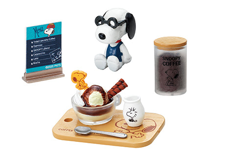 SNOOPY - Coffee Roastery & Cafe - Re-ment - Blind Box, Brand: Re-ment, Release Date: 16th November 2020, Type: Blind Boxes, Box Dimensions: 13cm x 7cm x 5cm, Material: PVC, ABS, Number of types: 8 types, Store Name: Nippon Figures