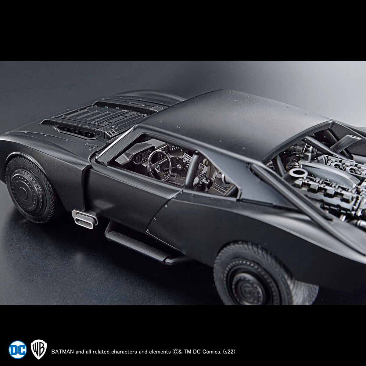 Batman - 1/35 Scale Batmobile (The Batman Ver.) - Model Kit, Franchise: Batman, Brand: Bandai, Release Date: 2022-03-19, Type: Model Kit, Nippon Figures