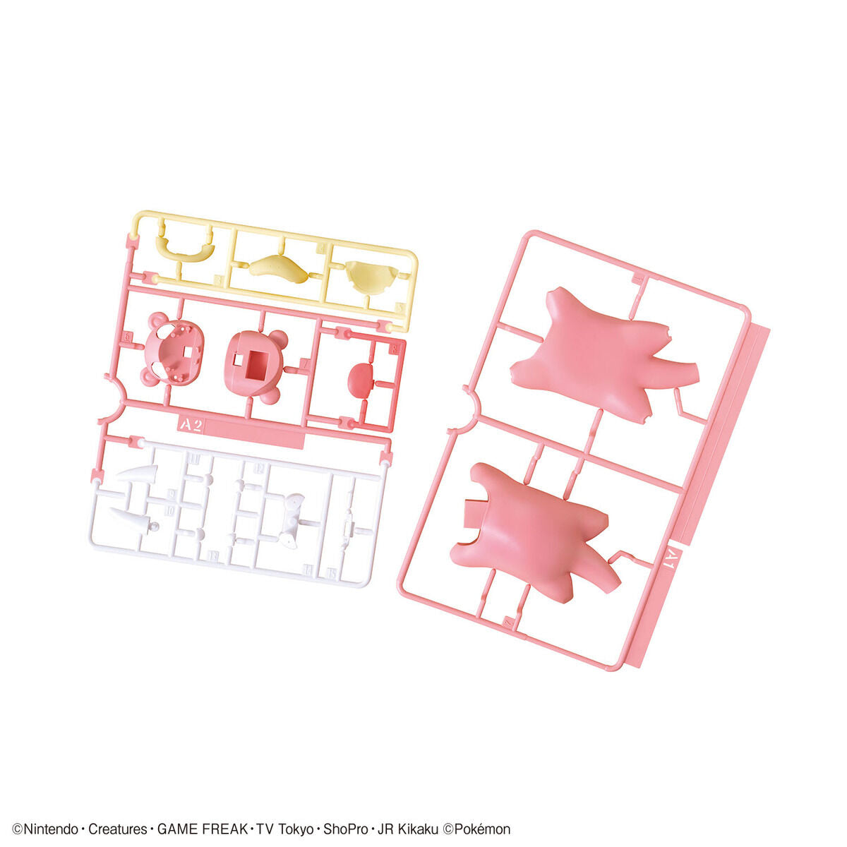 Pokémon - Slowpoke - Pokémon Model Kit Quick!! Collection No. 15 (Bandai), Easy-to-assemble Slowpoke model kit with charming poses, Nippon Figures