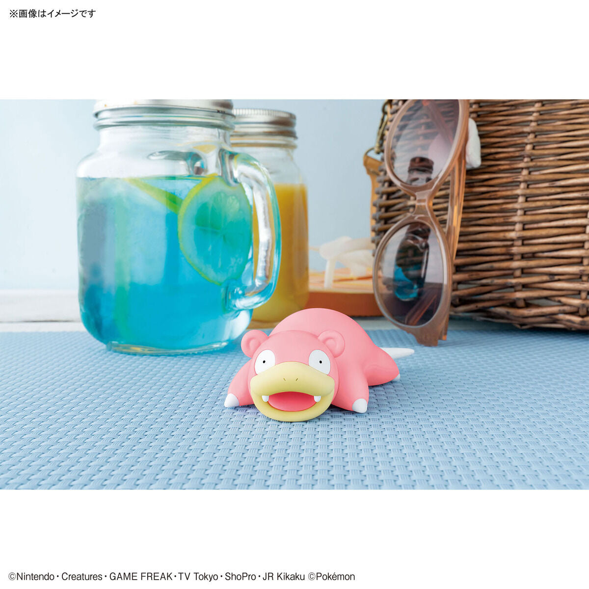 Pokémon - Slowpoke - Pokémon Model Kit Quick!! Collection No. 15 (Bandai), Easy-to-assemble Slowpoke model kit with charming poses, Nippon Figures