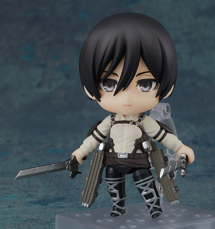 Attack on Titan The Final Season - Mikasa Ackerman - Nendoroid #2001 - The Final Season Ver. (Good Smile Company), Franchise: Attack on Titan The Final Season, Brand: Good Smile Company, Release Date: 07. Apr 2023, Type: Nendoroid, Dimensions: H=100mm (3.9in), Store Name: Nippon Figures