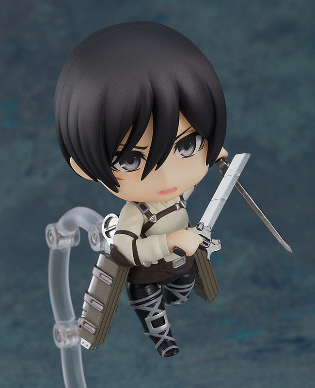Attack on Titan The Final Season - Mikasa Ackerman - Nendoroid #2001 - The Final Season Ver. (Good Smile Company), Franchise: Attack on Titan The Final Season, Brand: Good Smile Company, Release Date: 07. Apr 2023, Type: Nendoroid, Dimensions: H=100mm (3.9in), Store Name: Nippon Figures