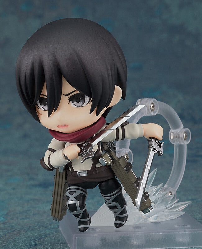 Attack on Titan The Final Season - Mikasa Ackerman - Nendoroid #2001 - The Final Season Ver. (Good Smile Company), Franchise: Attack on Titan The Final Season, Brand: Good Smile Company, Release Date: 07. Apr 2023, Type: Nendoroid, Dimensions: H=100mm (3.9in), Store Name: Nippon Figures