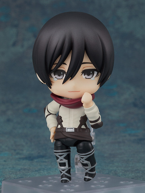 Attack on Titan The Final Season - Mikasa Ackerman - Nendoroid #2001 - The Final Season Ver. (Good Smile Company), Franchise: Attack on Titan The Final Season, Brand: Good Smile Company, Release Date: 07. Apr 2023, Type: Nendoroid, Dimensions: H=100mm (3.9in), Store Name: Nippon Figures