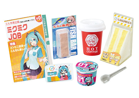 Hatsune Miku Series - Everyday 39♪ Convenience Store Life - Re-ment - Blind Box, Franchise: Vocaloid, Brand: Re-ment, Release Date: 29th July 2023, Type: Blind Boxes, Box Dimensions: 115mm (Height) x 70mm (Width) x 50mm (Depth), Material: PVC, ABS, Number of types: 8 types, Store Name: Nippon Figures