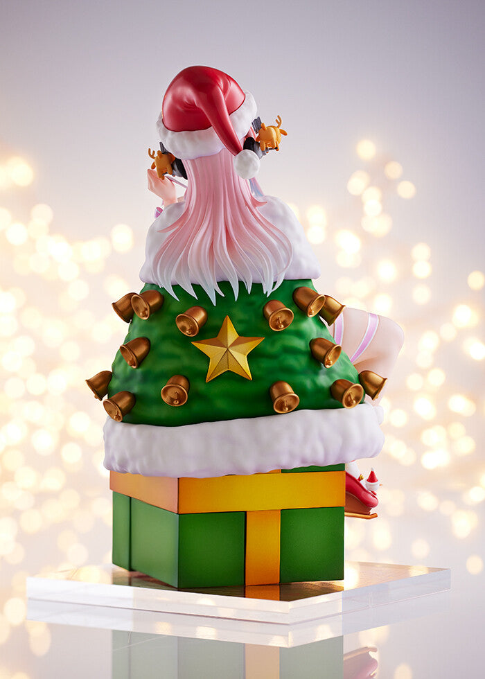 SoniComi (Super Sonico) - Sonico - 1/7 - 1♡th Merry Christmas! (Mimeyoi), Franchise: SoniComi (Super Sonico), Brand: Mimeyoi, Release Date: 31. Aug 2024, Type: General, Dimensions: H=255mm (9.95in, 1:1=1.79m), Scale: 1/7, Store Name: Nippon Figures