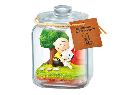 SNOOPY & FRIENDS - Terrarium Happiness with Snoopy - Re-ment - Blind Box, Franchise: Snoopy, Brand: Re-ment, Release Date: 10th August 2020, Type: Blind Boxes, Box Dimensions: 115mm (Height) x 70mm (Width) x 80mm (Depth), Material: PVC, ABS, Number of types: 6 types, Store Name: Nippon Figures