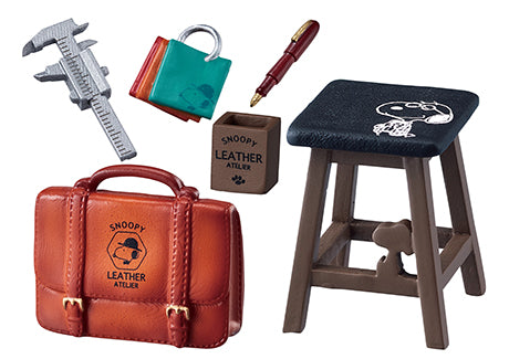 Snoopy - Leather Atelier - Re-ment - Blind Box, Release Date: 22nd June 2020, Box Dimensions: 115mm (height) x 70mm (width) x 60mm (depth), Store Name: Nippon Figures