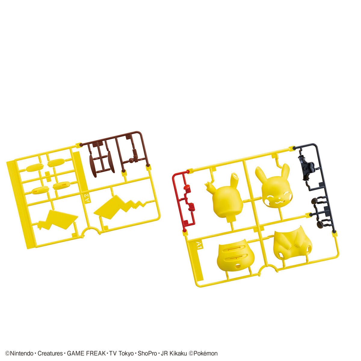 Pokémon - Pikachu (Sit) - Pokémon Model Kit Quick!! Collection No. 16 (Bandai), Easy assembly without the need for tools, Stands approximately 82mm tall, Franchise: Pokémon, Brand: Bandai, Release Date: 2023-10-21, Type: Model Kit, Store Name: Nippon Figures