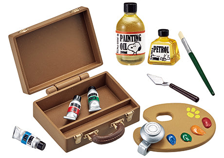 SNOOPY - Art Studio - Re-ment - Blind Box, Release Date: 18th April 2022, Number of types: 8 types, Nippon Figures