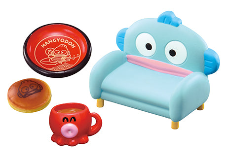 Sanrio - Hangyodon Room - Re-ment - Blind Box, Franchise: Sanrio, Brand: Re-ment, Release Date: 8th April 2024, Box Dimensions: 11.5 (H) x 7 (W) x 6 (D) cm, Number of types: 8 types, Store Name: Nippon Figures