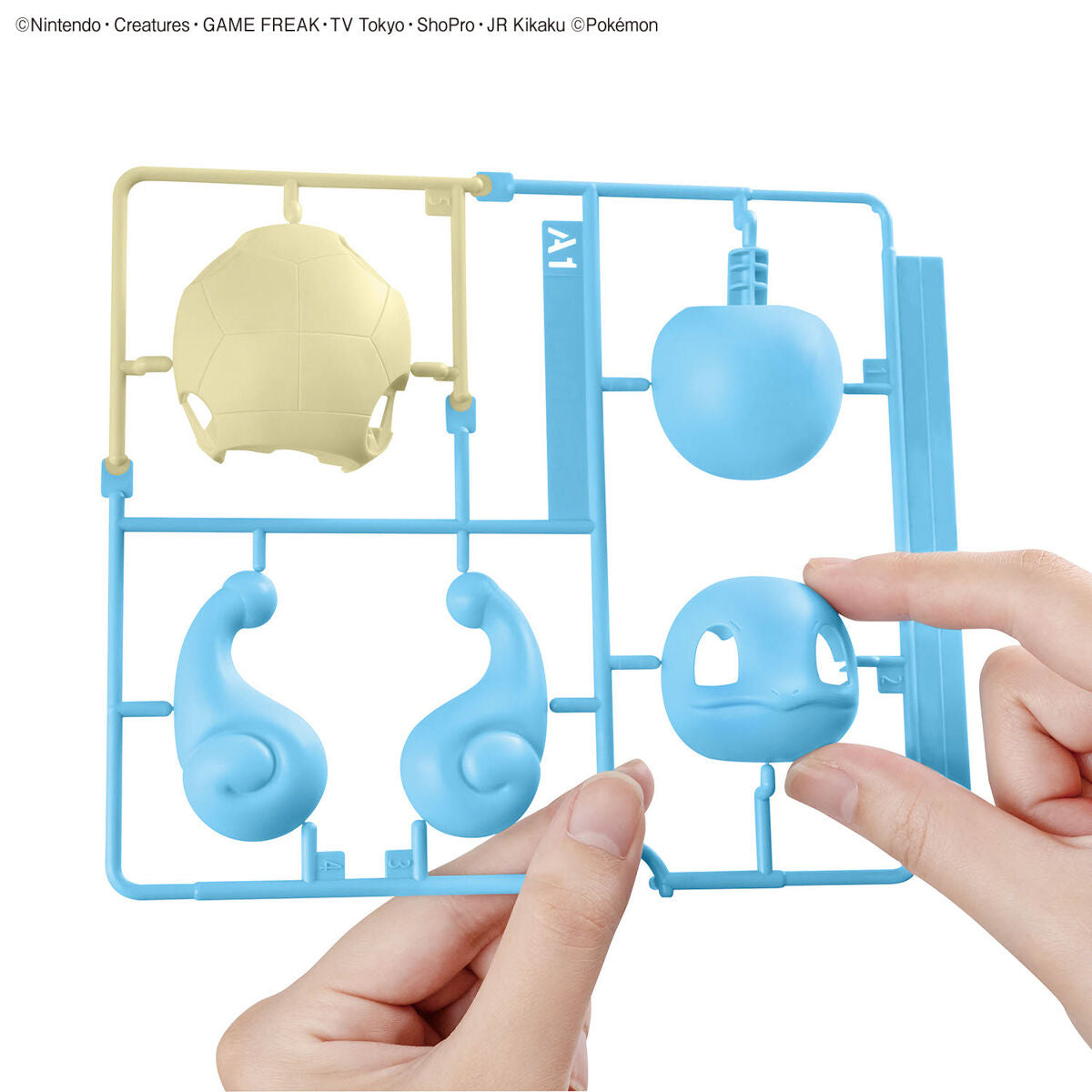 Pokémon - Sprigatito - Pokémon Model Kit Quick!! Collection No. 18 (Bandai), Easy assembly without the need for tools! Stands approximately 86mm tall. Includes sticker. Franchise: Pokémon, Brand: Bandai, Release Date: 2024-04-13, Type: Model Kit. Available at Nippon Figures.