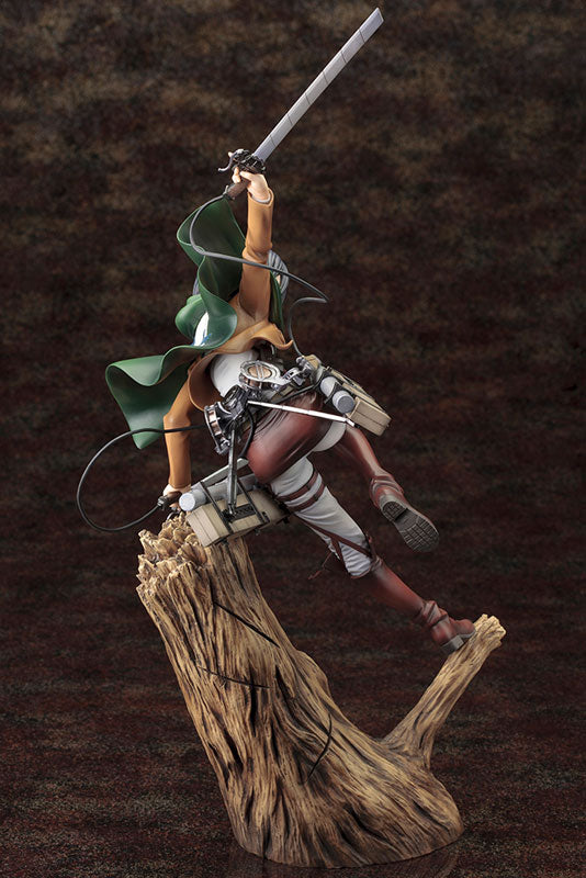"Attack on Titan - Mikasa Ackerman - ARTFX J - 1/8 - 2024 Re-release (Kotobukiya), Franchise: Attack on Titan, Brand: Kotobukiya, Release Date: 31. Mar 2024, Type: General, Dimensions: H=350mm (13.65in, 1:1=2.8m), Scale: 1/8, Store Name: Nippon Figures"