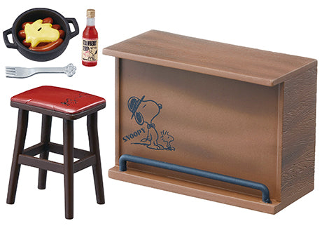 SNOOPY - Little Jazz Cafe - Re-ment - Blind Box, Release Date: 20th January 2020, Box Dimensions: 115(H) x 70(W) x 60(D) mm, Number of types: 8 types, Nippon Figures