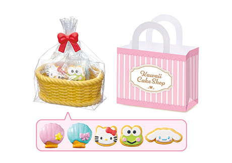 Sanrio - Kawaii Cake Shop - Re-ment - Blind Box, Franchise: Sanrio, Brand: Re-ment, Release Date: 21st June 2021, Type: Blind Boxes, Box Dimensions: 115mm (Height) x 70mm (Width) x 50mm (Depth), Material: PVC, ABS, Number of types: 8 types, Store Name: Nippon Figures
