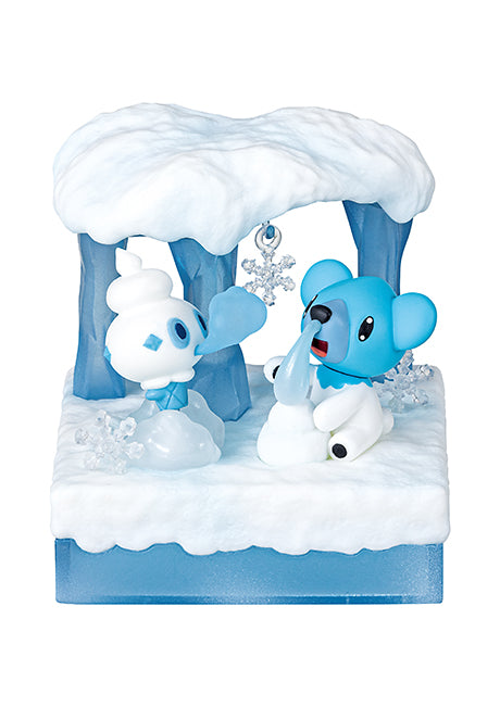 Pokemon - Gather and Spread! Pokemon World 3 Frozen Tundra - Re-ment - Blind Box, Franchise: Pokemon, Brand: Re-ment, Release Date: 14th August 2023, Type: Blind Boxes, Box Dimensions: 70mm (Height) x 140mm (Width) x 55mm (Depth), Material: PVC, ABS, Number of types: 6 types, Store Name: Nippon Figures