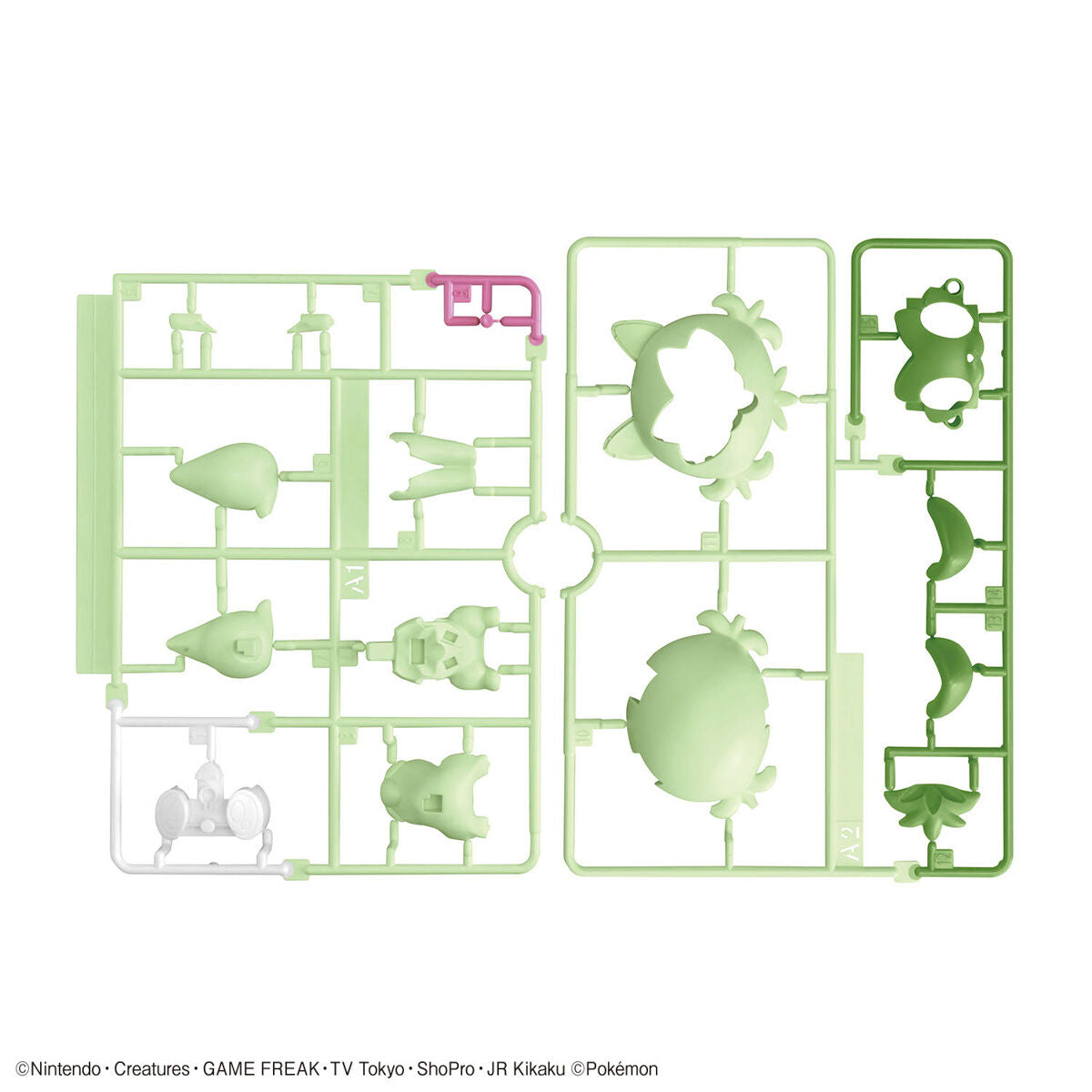Pokémon - Sprigatito - Pokémon Model Kit Quick!! Collection No. 18 (Bandai), Easy assembly without the need for tools! Stands approximately 86mm tall. Includes sticker. Franchise: Pokémon, Brand: Bandai, Release Date: 2024-04-13, Type: Model Kit. Available at Nippon Figures.