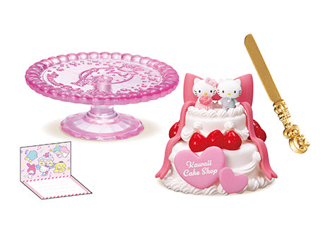 Sanrio - Kawaii Cake Shop - Re-ment - Blind Box, Franchise: Sanrio, Brand: Re-ment, Release Date: 21st June 2021, Type: Blind Boxes, Box Dimensions: 115mm (Height) x 70mm (Width) x 50mm (Depth), Material: PVC, ABS, Number of types: 8 types, Store Name: Nippon Figures