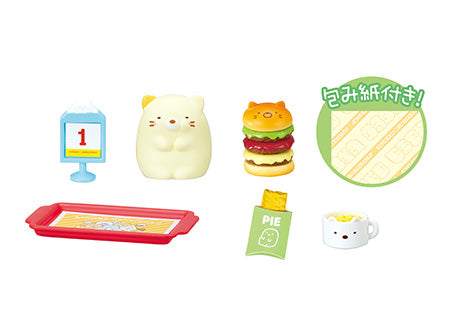 Sumikko Gurashi - Burger Shop - Re-ment - Blind Box, Franchise: Sumikko Gurashi, Brand: Re-ment, Release Date: 8th November 2021, Type: Blind Boxes, Box Dimensions: 11.5cm (Height) x 7cm (Width) x 5cm (Depth), Material: PVC, ABS, Number of types: 8 types, Store Name: Nippon Figures