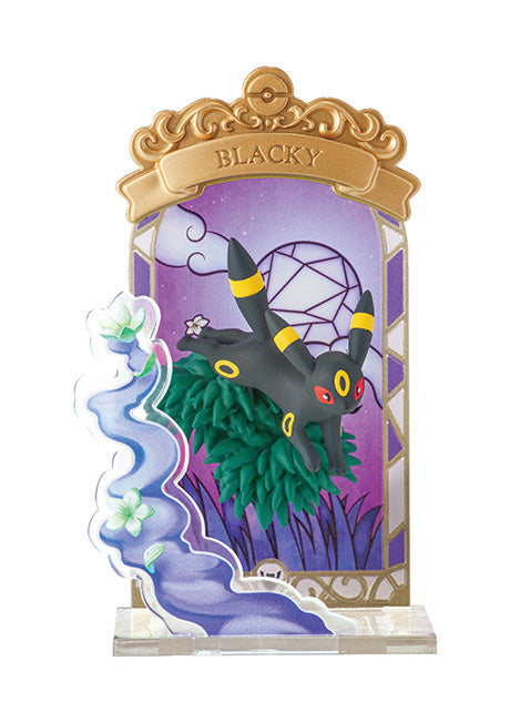 Pokemon - STAINED GLASS Collection - Re-ment - Blind Box, Franchise: Pokemon, Brand: Re-ment, Release Date: 27th February 2021, Type: Blind Boxes, Box Dimensions: 11.5 (H) x 7 (W) x 6 (D) cm, Material: PVC, ABS, Number of types: 6 types, Store Name: Nippon Figures