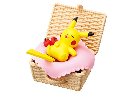 Pokemon - SLEEPING BASKET - Re-ment - Blind Box, Franchise: Pokemon, Brand: Re-ment, Release Date: 13th April 2020, Type: Blind Boxes, Box Dimensions: 100mm (Height) x 70mm (Width) x 70mm (Depth), Material: PVC, ABS, Number of types: 6 types, Store Name: Nippon Figures