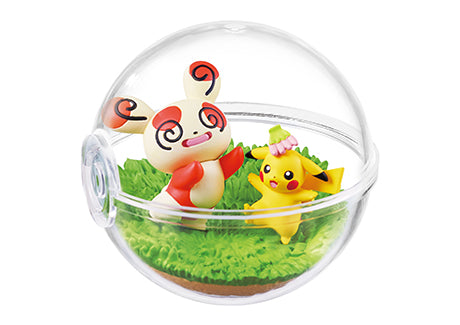 Pokemon - Terrarium Collection ~Happy Everyday~ - Re-ment - Blind Box, Franchise: Pokemon, Brand: Re-ment, Release Date: 20th March 2023, Type: Blind Boxes, Box Dimensions: 100mm (Height) x 70mm (Width) x 70mm (Depth), Material: PVC, ABS, Number of types: 6 types, Store Name: Nippon Figures