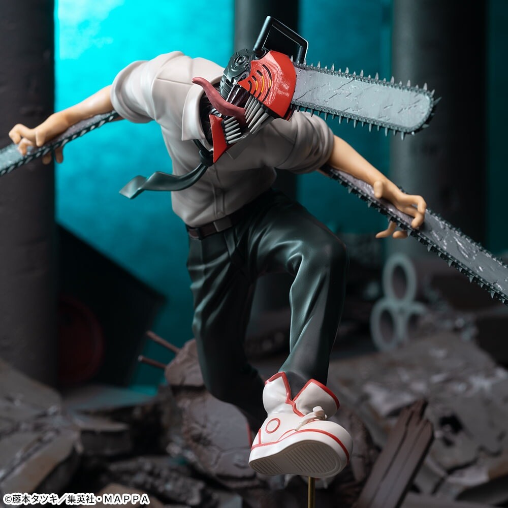 Chainsaw Man - Chainsaw Devil - Luminasta (SEGA), Franchise: Chainsaw Man, Brand: SEGA, Release Date: 10. Feb 2023, Type: Prize, Dimensions: W=120mm (4.68in) H=160mm (6.24in), Nippon Figures