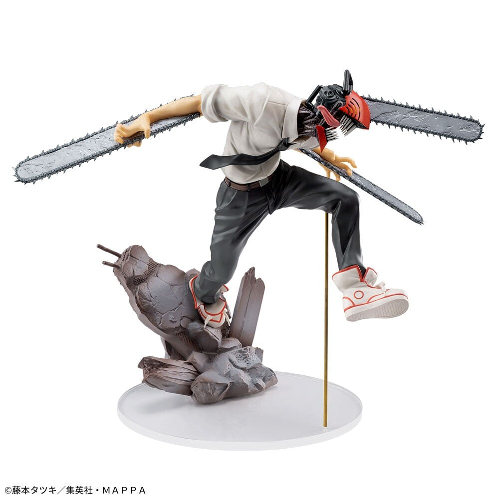 Chainsaw Man - Chainsaw Devil - Luminasta (SEGA), Franchise: Chainsaw Man, Brand: SEGA, Release Date: 10. Feb 2023, Type: Prize, Dimensions: W=120mm (4.68in) H=160mm (6.24in), Nippon Figures