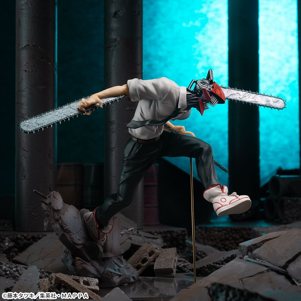 Chainsaw Man - Chainsaw Devil - Luminasta (SEGA), Franchise: Chainsaw Man, Brand: SEGA, Release Date: 10. Feb 2023, Type: Prize, Dimensions: W=120mm (4.68in) H=160mm (6.24in), Nippon Figures