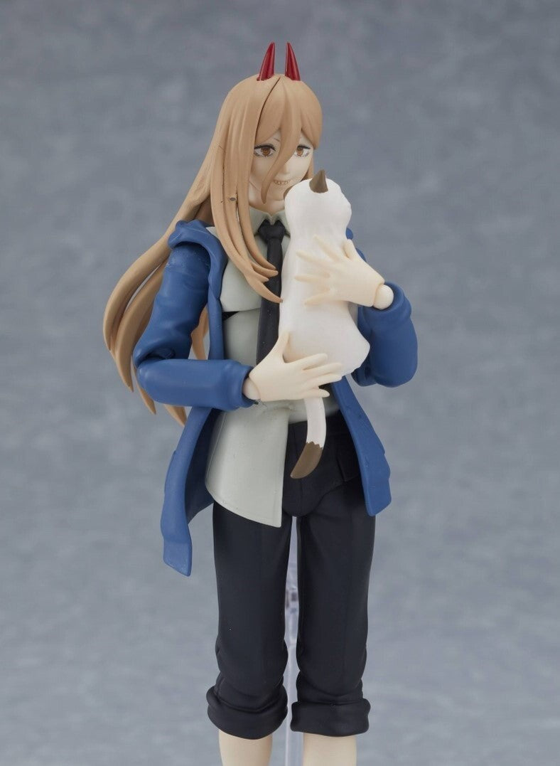 Chainsaw Man - Nyaako - Power - Figma #589 (Max Factory), Franchise: Chainsaw Man, Brand: Max Factory, Release Date: 08. Nov 2023, Dimensions: H=150mm (5.85in), Store Name: Nippon Figures