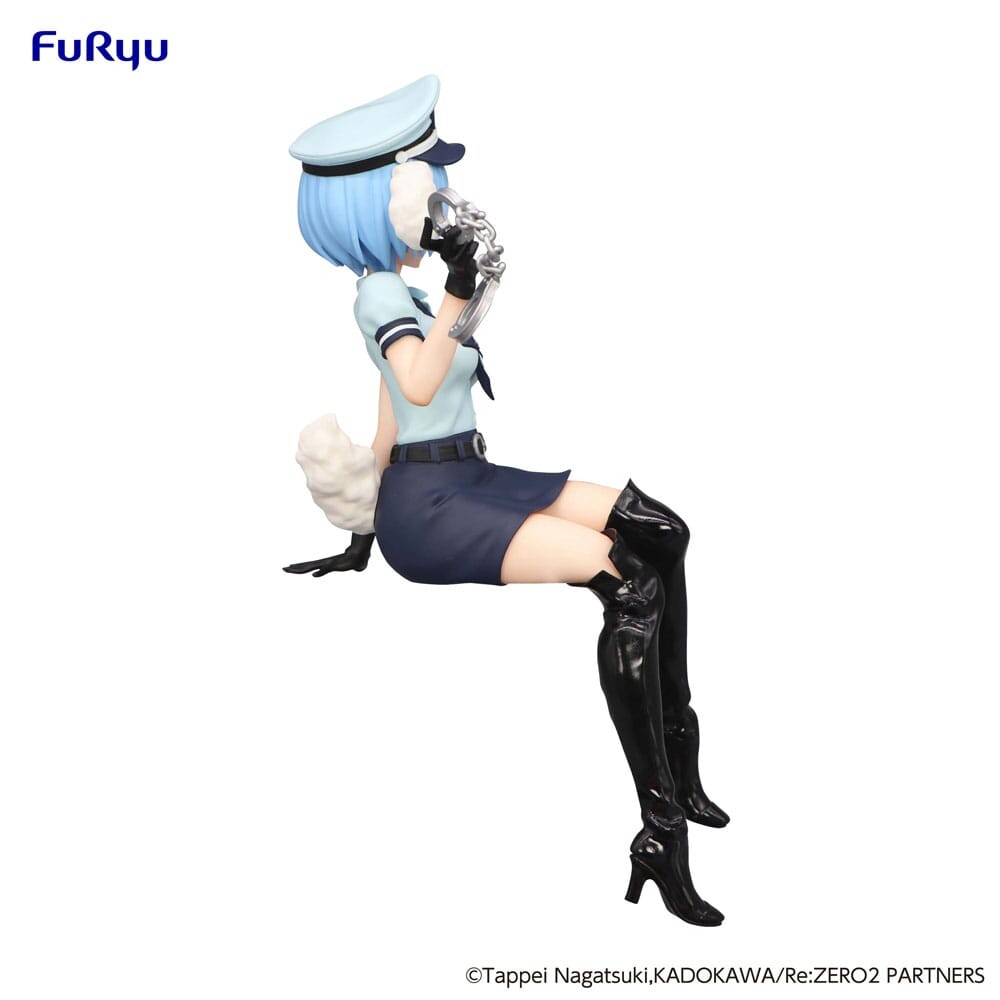Re:Zero kara Hajimeru Isekai Seikatsu - Rem - Noodle Stopper Figure - Inumimi Police (FuRyu), Franchise: Re:Zero kara Hajimeru Isekai Seikatsu, Brand: FuRyu, Release Date: 11. Sep 2023, Type: Prize, Dimensions: H=140mm (5.46in), Store Name: Nippon Figures