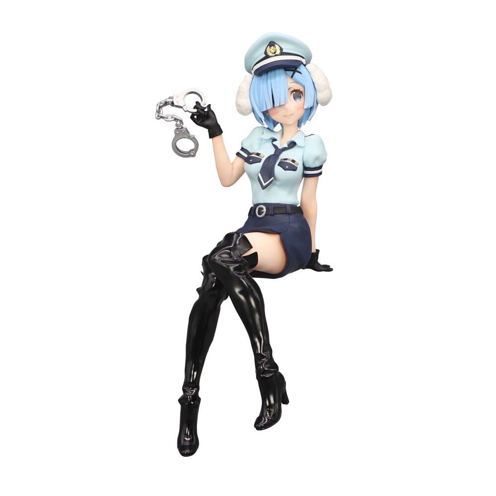 Re:Zero kara Hajimeru Isekai Seikatsu - Rem - Noodle Stopper Figure - Inumimi Police (FuRyu), Franchise: Re:Zero kara Hajimeru Isekai Seikatsu, Brand: FuRyu, Release Date: 11. Sep 2023, Type: Prize, Dimensions: H=140mm (5.46in), Store Name: Nippon Figures