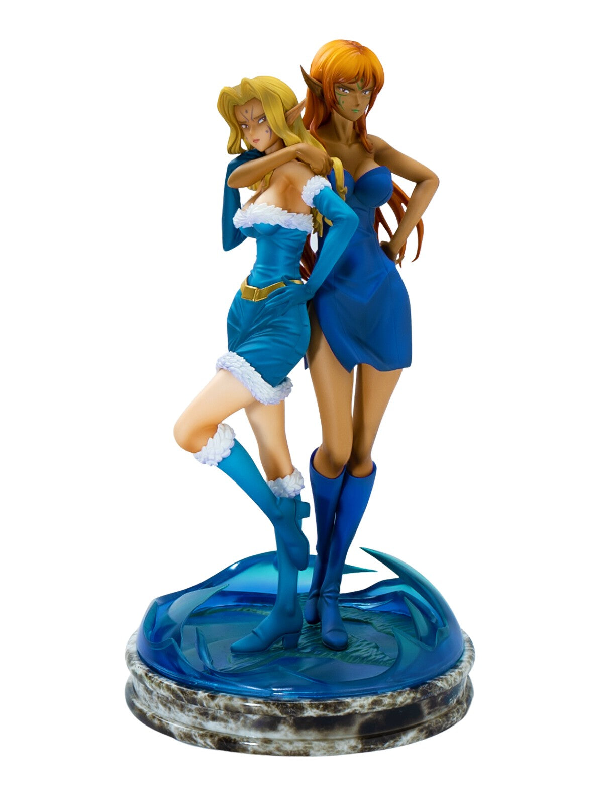 Yu-Gi-Oh! Duel Monsters - Gemini Elf - Monster Figure Collection - Shibuya Scramble Figure - 1/7 (eStream), Franchise: Yu-Gi-Oh! Duel Monsters, Brand: eStream, Release Date: 30. Apr 2024, Type: General, Dimensions: W=142mm (5.54in) L=142mm (5.54in) H=263mm (10.26in, 1:1=1.84m), Scale: 1/7, Store Name: Nippon Figures"