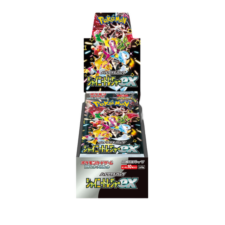 Pokemon Trading Card Game - Scarlet & Violet Shiny Treasure EX - Booster Box, Franchise: Pokemon, Brand: The Pokémon Card Laboratory, Release Date: December 1, 2023, Type: Trading Cards, Packs per Box: 10, Cards per Pack: 10, Nippon Figures