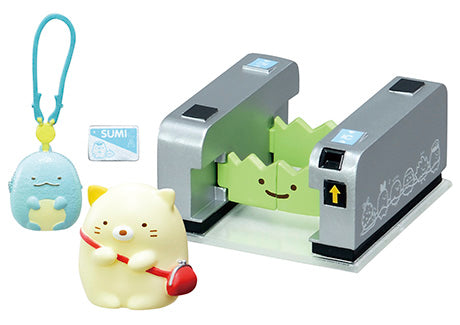 Sumikko Gurashi - Riding the Train and Departing! - Re-ment - Blind Box, San-X franchise, Re-ment brand, Release Date: 25th April 2022, Blind Boxes, Box Dimensions: 115mm (height) x 70mm (width) x 50mm (depth), Material: PVC, ABS, Number of types: 8 types, Nippon Figures