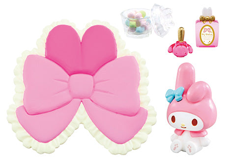 Sanrio - My Melody & My Sweet Piano's Secret Dressing Room - Re-ment - Blind Box, Franchise: Sanrio, Brand: Re-ment, Release Date: 14th October 2019, Type: Blind Boxes, Box Dimensions: 115mm (Height) x 70mm (Width) x 50mm (Depth), Material: PVC, ABS, Number of types: 8 types, Store Name: Nippon Figures