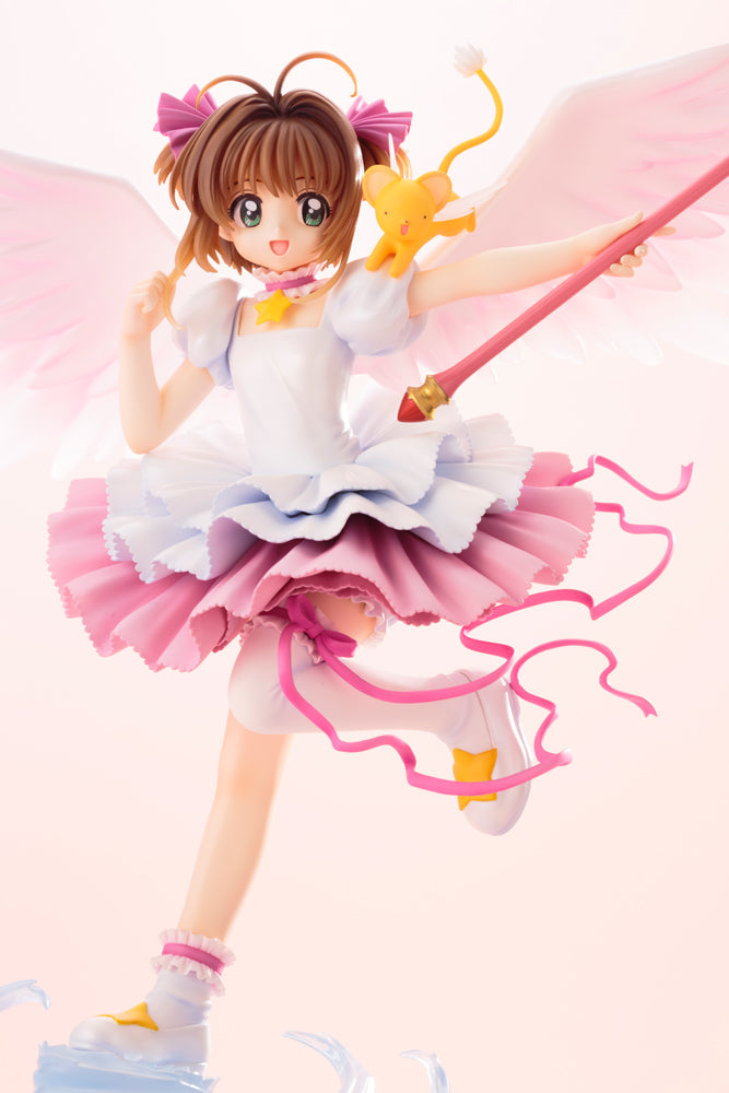 Cardcaptor Sakura - Kero-chan - Kinomoto Sakura - ARTFX J - 1/7 - Sakura Card Hen - 2023 Re-release (Kotobukiya, Takara Tomy), Franchise: Cardcaptor Sakura, Brand: Kotobukiya, Takara Tomy, Release Date: 25. Oct 2023, Type: General, Dimensions: H=315mm (12.29in, 1:1=2.21m), Scale: 1/7, Store Name: Nippon Figures