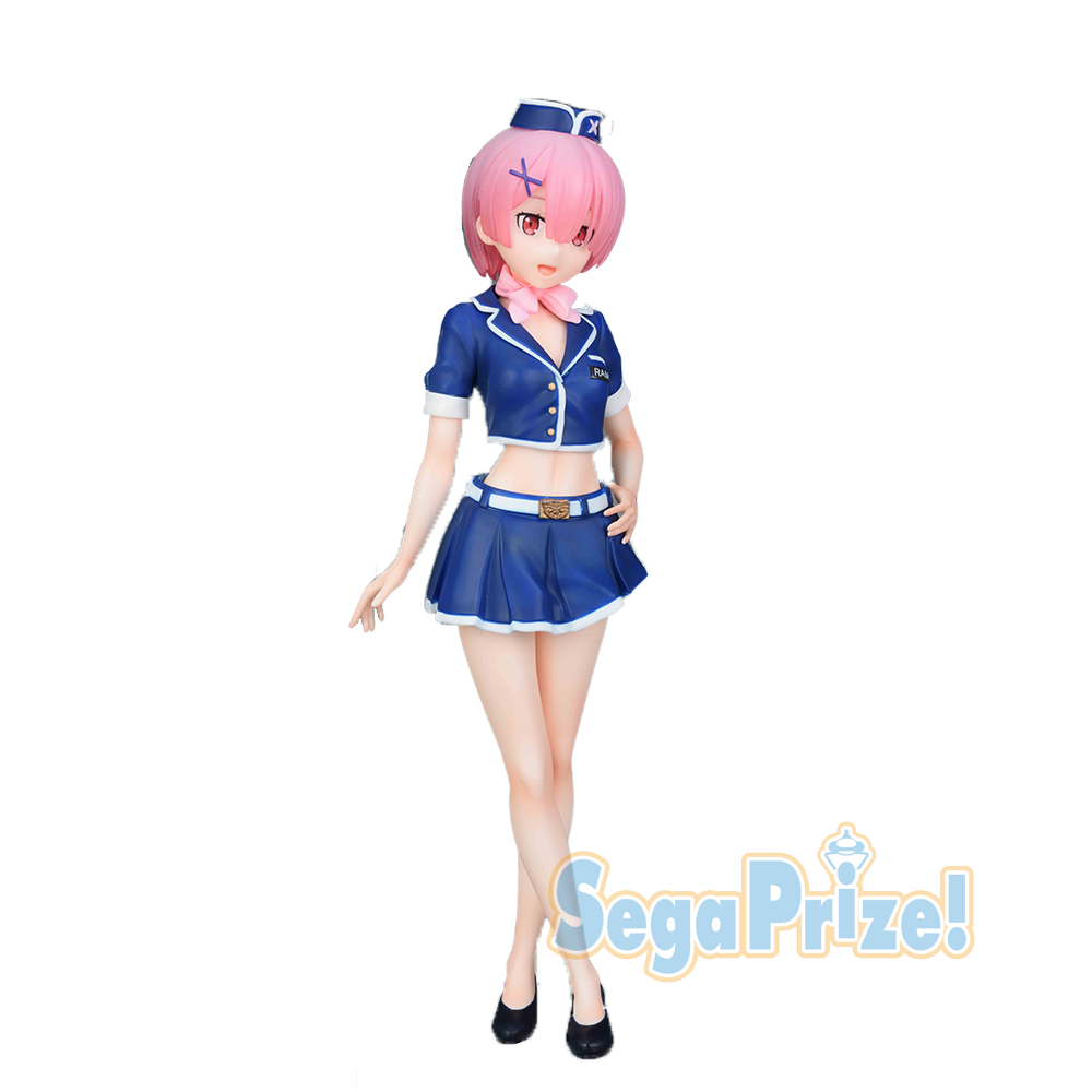 Re:Zero kara Hajimeru Isekai Seikatsu - Ram - SPM Figure - Welcome to Lugnica AirLines! (SEGA), Franchise: Re:Zero kara Hajimeru Isekai Seikatsu, Brand: Sega, Release Date: 22. Nov 2019, Type: Prize, Nippon Figures