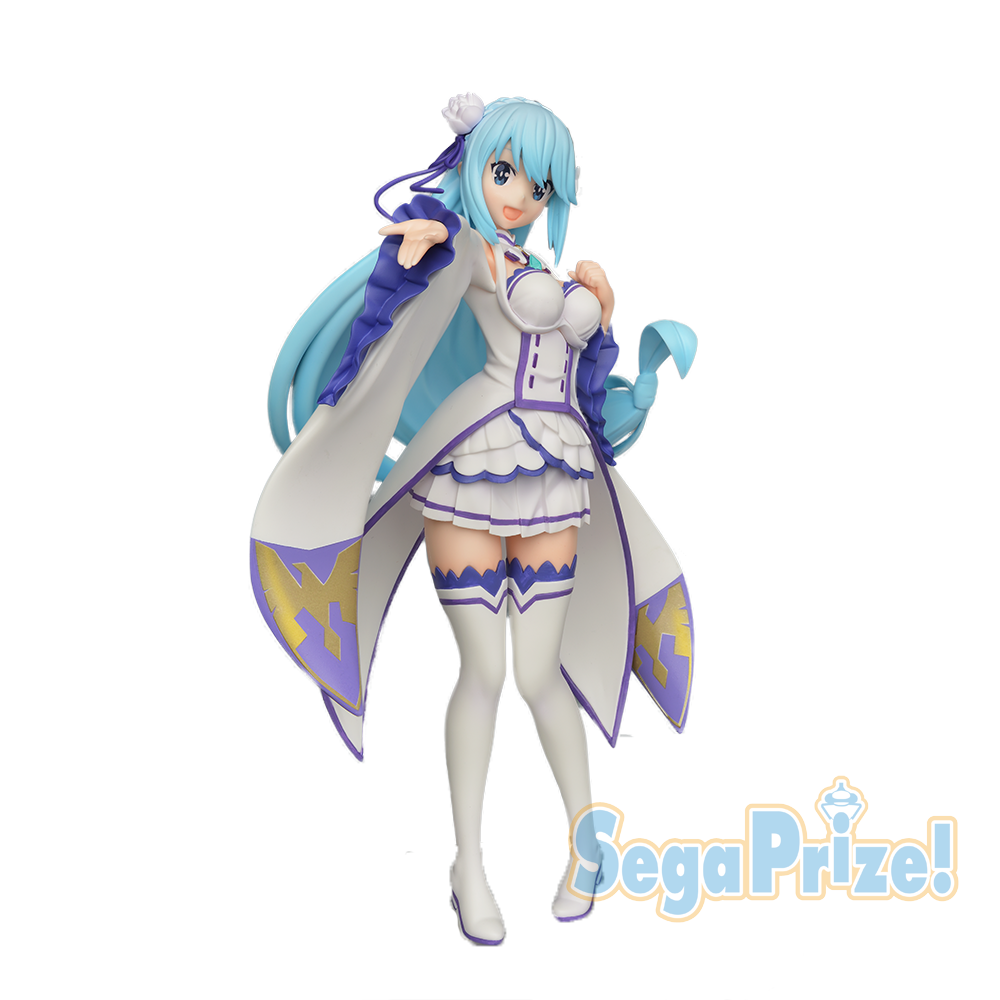 KonoSuba - Aqua - LPM Figure - Emilia Ver. - SEGA, Franchise: KonoSuba, Brand: SEGA, Release Date: 29. Nov 2019, Type: Prize, Store Name: Nippon Figures